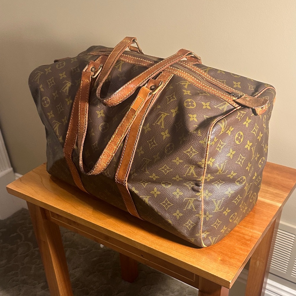 Vintage. Louis Vuitton Sac Souple 45.